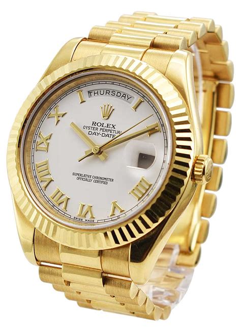 used rolex day date|rolex day date 41mm gold.